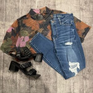 American Eagle “The Dream Jean” Curvy Hi-Rise Jegging